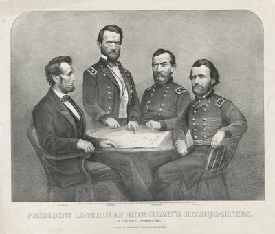 President Lincoln at General Grant