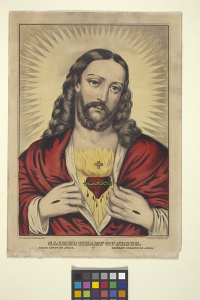 Sacred Heart of Jesus by N. and Ives J.M. (1824 95) Currier
