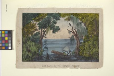 The Lake Of The Dismal Swamp by N. and Ives J.M. (1824 95) Currier