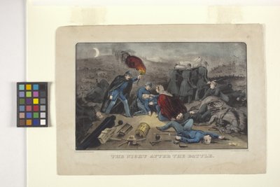 The Night After The Battle by N. and Ives J.M. (1824 95) Currier
