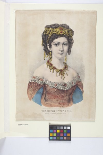 The Queen of the Ball by N. and Ives J.M. (1824 95) Currier