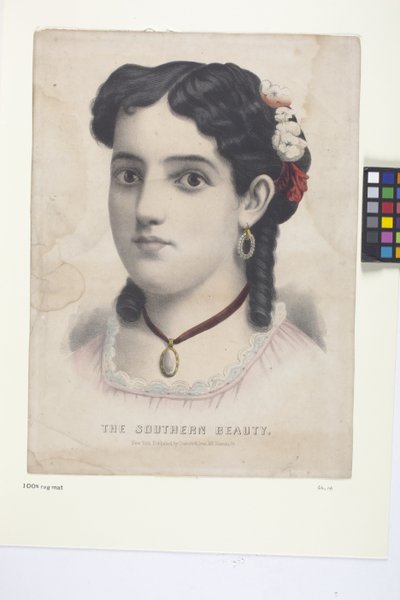 The Southern Beauty by N. and Ives J.M. (1824 95) Currier
