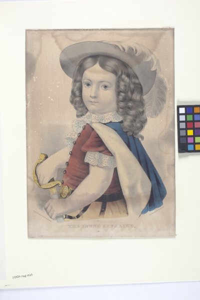 The Young Cavalier by N. and Ives J.M. (1824 95) Currier