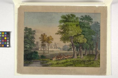 Windsor Castle and Park by N. and Ives J.M. (1824 95) Currier
