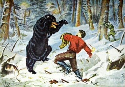 The Life of a Hunter. A Tight Fix by N. and Ives, J.M. Currier