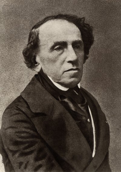 Giacomo Meyerbeer (1791-1864) by Nadar