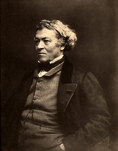 Portrait of Jean Baptiste Camille Corot by Nadar