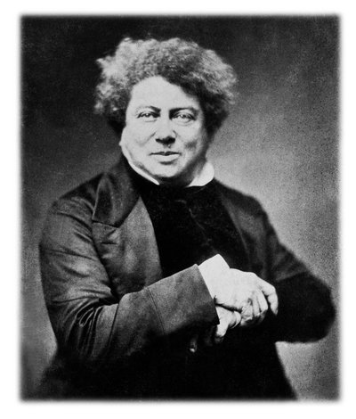 Alexandre Dumas The Elder (1802-1870) French Writer by Nadar