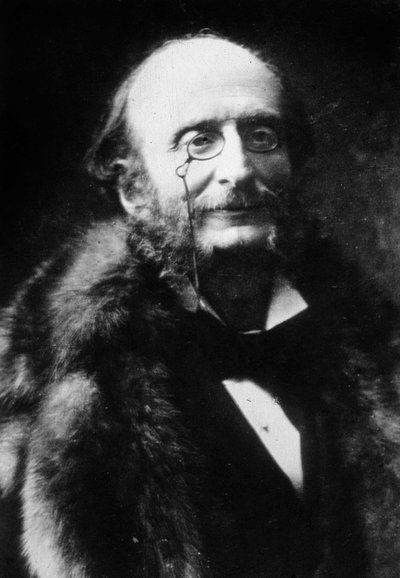 Jacques Offenbach (1819-1880) French composer by Nadar