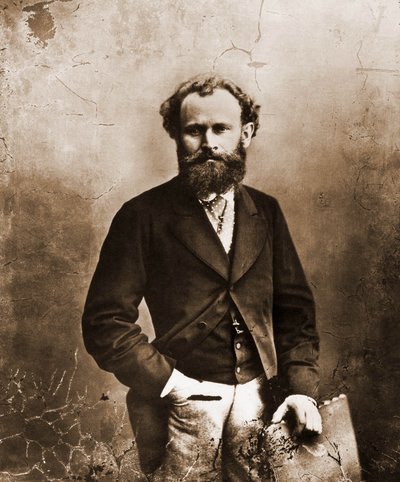 Portrait of Edouard Manet, painter 1832-1883 (photo) by Nadar