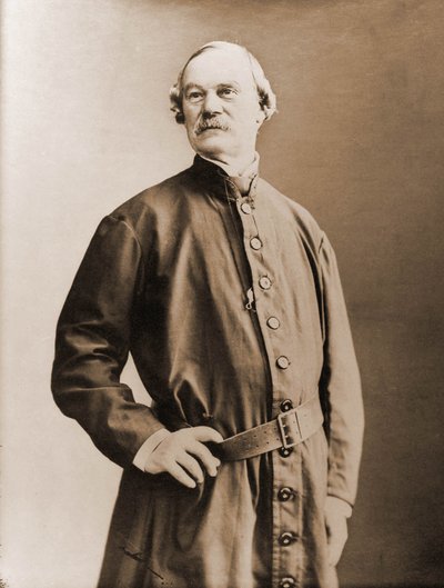 Portrait of Joseph Lemercier, printer-lithographer by Nadar