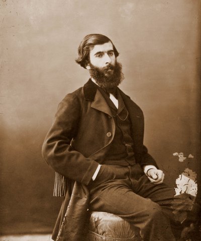 Portrait of Ludovic Havely, Librettist. He wrote for Offenbach by Nadar