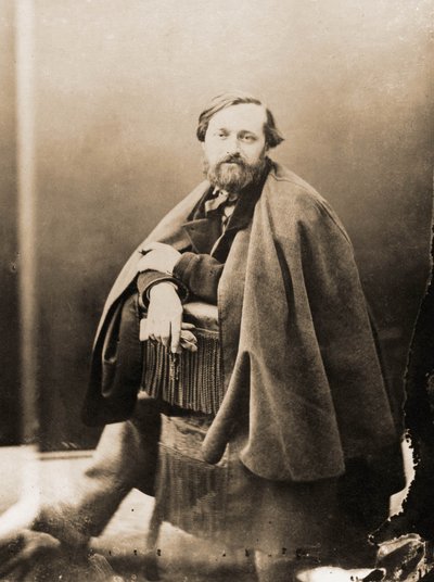 Portrait of Pierre Alexix Ponson du Terrail, writer, filetonist 1829-1871 by Nadar