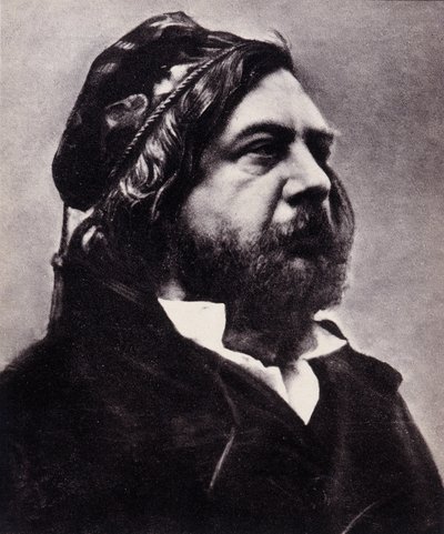 Portrait of Theophile Gautier by Nadar