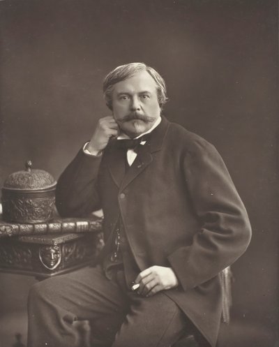 Edmond de Goncourt French writer and critic, 1822-1896, c. 1853-76 by Nadar