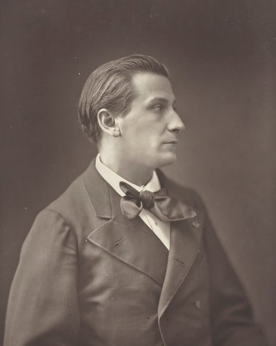 François Coppée French poet and novelist, 1842-1908, c. 1876 by Nadar