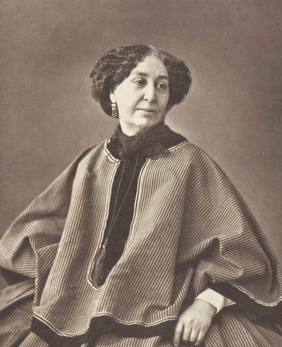 Georges Sand born Amantine Lucile Aurore Dupin, French novelist, 1804-1876 by Nadar