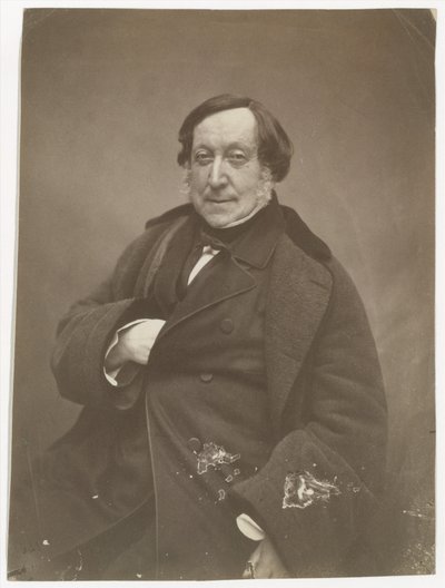 Gioacchino Rossini by Nadar