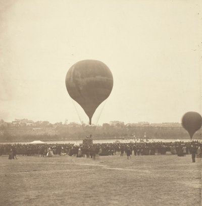 Le Geant, Champ de Mars, October 18, 1863 by Nadar