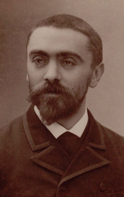 Portrait of the composer Georges Hüe, 1900s by Nadar
