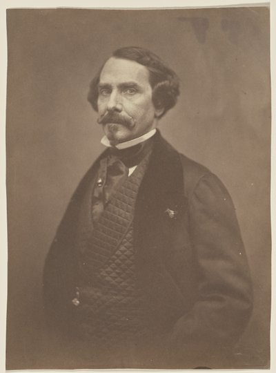 Jules Lecomte, Journalist by Nadar [Gaspard Félix Tournachon]