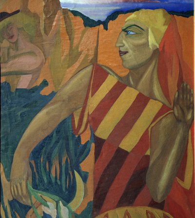 Medea. Costume Design for the Ballet The Golden Fleece, 1915 by Nadezhda Vladimirovna Lermontova