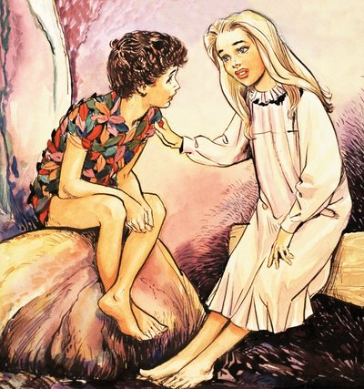 Peter Pan and Wendy by Nadir Quinto