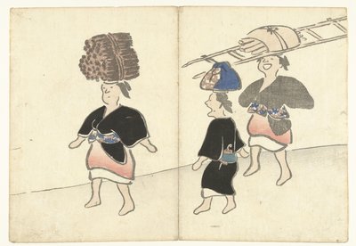 Three Women from Ohara by Nakamura Hochu