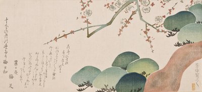Pine Tree and Plum Blossom by Nakamura Hochu