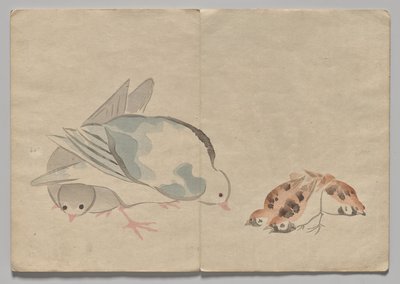 Scene from The Kōrin Picture Book (Volume 1) by Nakamura Hochu
