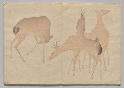 Scene from The Kōrin Picture Book (Volume 1) by Nakamura Hochu