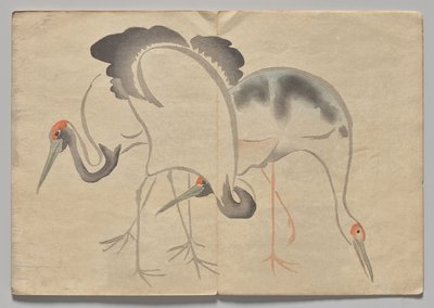 Scene from The Kōrin Picture Book (Volume 2) by Nakamura Hochu