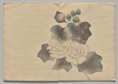 Scene from The Kōrin Picture Book (Volume 2) by Nakamura Hochu