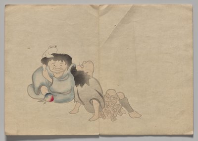 Scene from The Kōrin Picture Book (Volume 2) by Nakamura Hochu