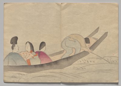 Scene from The Kōrin Picture Book (Volume 2) by Nakamura Hochu