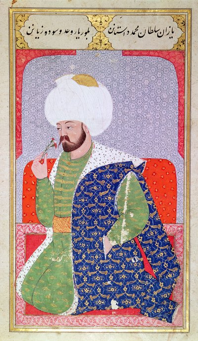 Ms Hazine.1563 Mehmed II (1432-1481), from the 