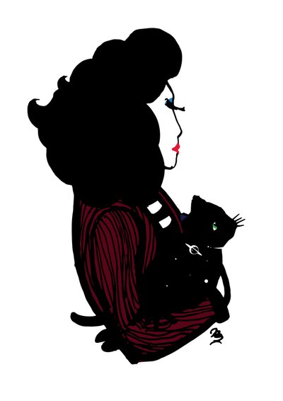 Galaxy Thursday Cat, 2021 by Nancy Moniz Charalambous