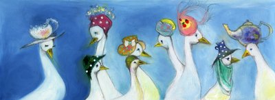 Tea Duck by Nancy Moniz Charalambous