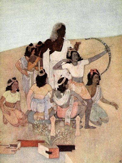 The Trial of the Princes by Nandalal Bose