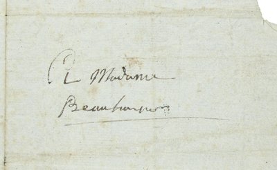Letter to Josephine de Beauharnais by Napoleon Bonaparte