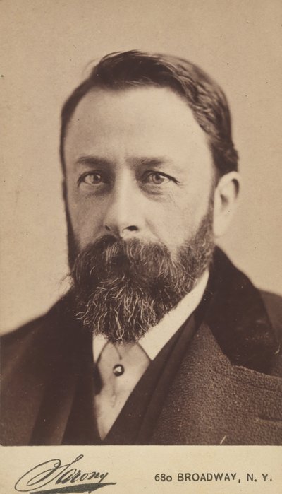 Albert Bierstadt by Napoleon Sarony