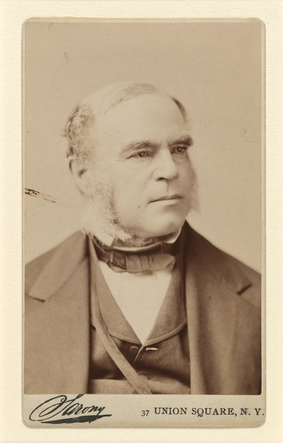John William Draper by Napoleon Sarony