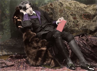 Portrait of Oscar Wilde (about 1882) by Napoleon Sarony (photo) by Napoleon Sarony
