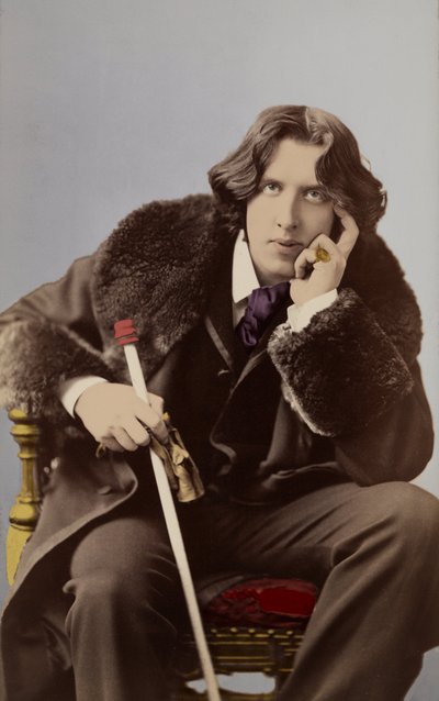 Portrait of Oscar Wilde around 1882 by Napoleon Sarony by Napoleon Sarony