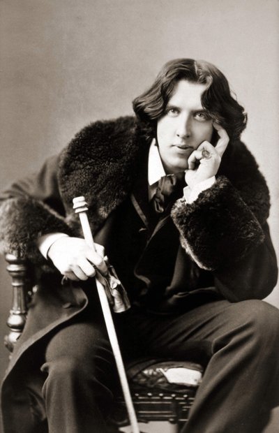 Portrait of Oscar Wilde by Napoleon Sarony (1821 - 1896), circa 1882 by Napoleon Sarony