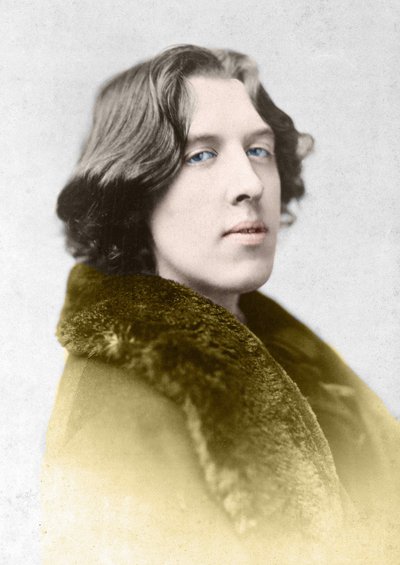 Portrait of Oscar Wilde (1854 - 1900) around 1882 by Napoleon Sarony by Napoleon Sarony