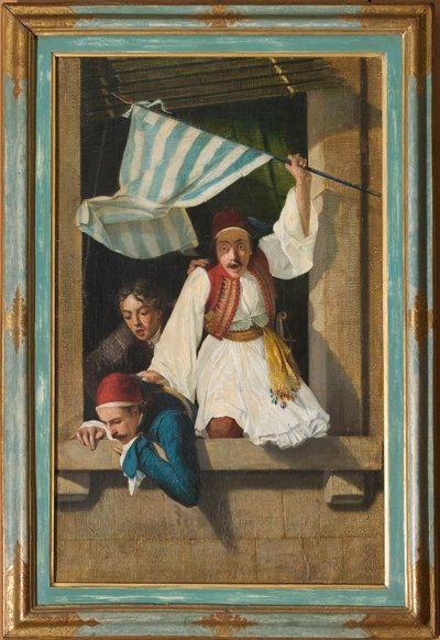 Scene of the Greek Revolution by Narciso Malatesta