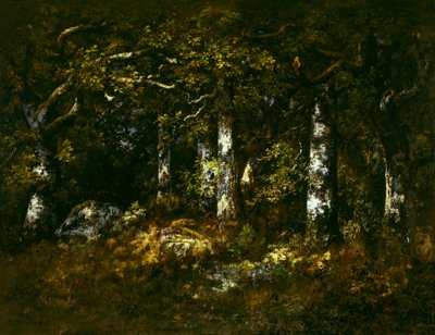 Forest of Fontainebleau, 1868 by Narcisse Virgile Diaz de la Peña