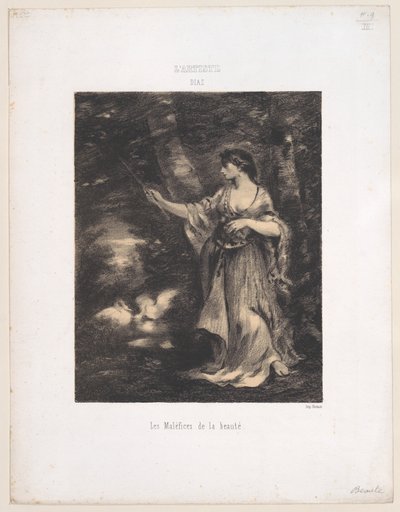 Les Maléfices de la Beauté by Narcisse Virgile Diaz de la Peña