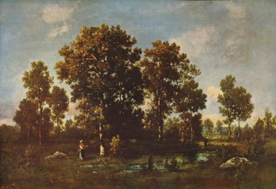 Sunny Days in the Forest by Narcisse Virgile Diaz de la Peña
